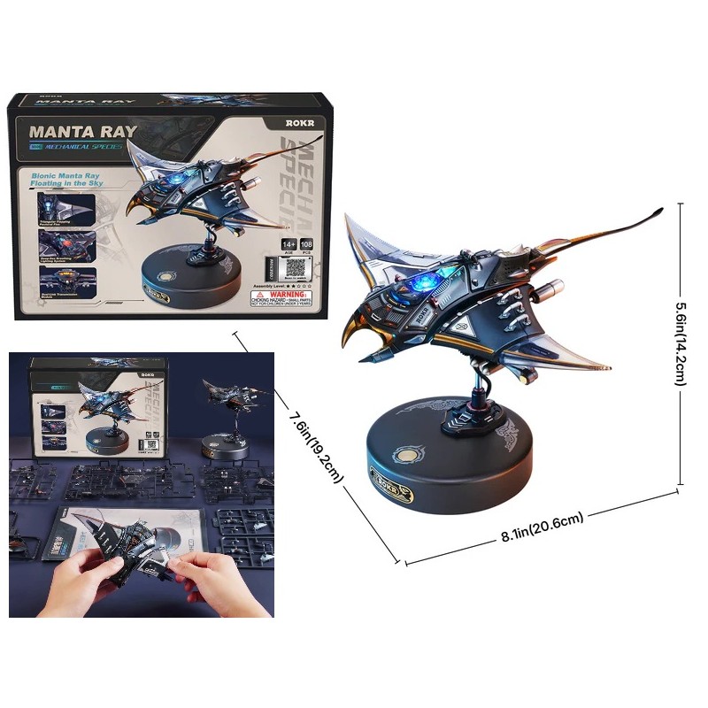ROBOTIME ROKR : MANTA RAY