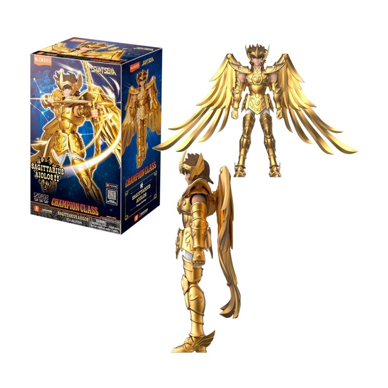 BLOKEES : FIGURA CHAMPION CLASS SAINT SEIYA : SAGITARIUS AIOLO