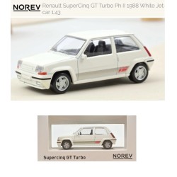 NOREV : RENAUL SUPERCINCO GT 1988 1:43