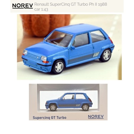 NOREV : RENAUL SUPERCINCO GT 1988 1:43