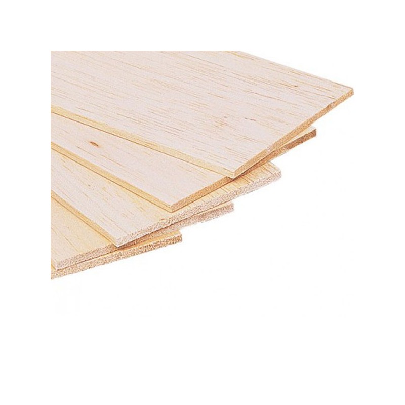 Tabla de BALSA 5 mm  Medidas :100 x 1000 mm