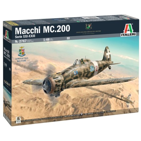 ITALERI : Macchi C.200 XXI-XXIII   Escala 1:48
