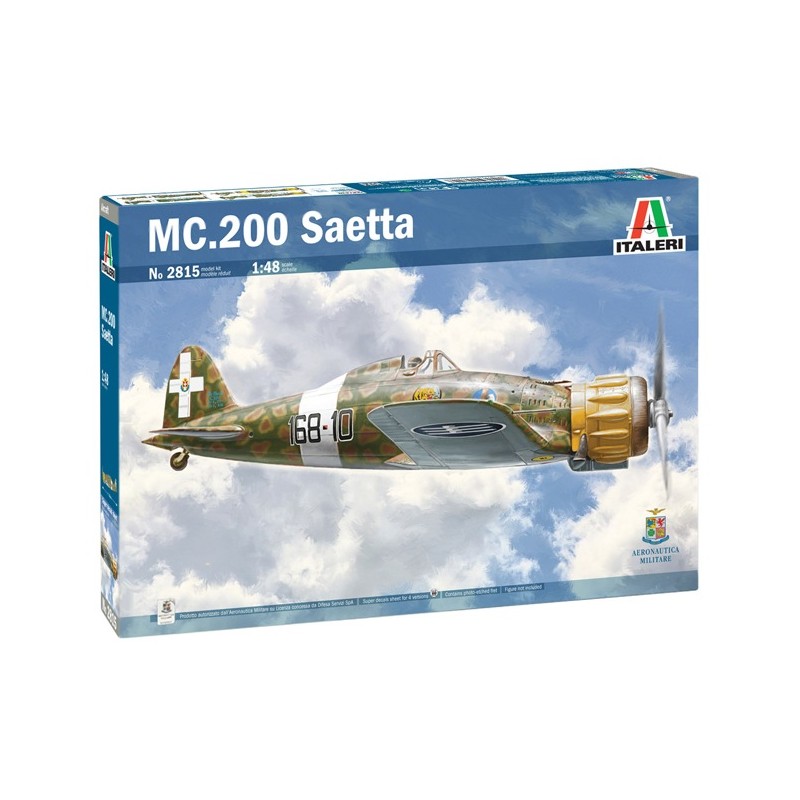 ITALERI : MC.200 Saetta  Escala 1:48
