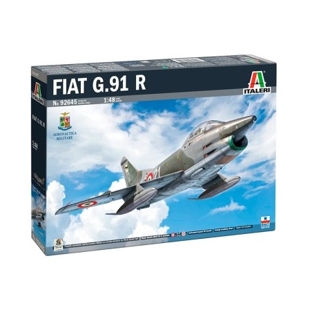 ITALERI : KIT AVION G91 R1R3 GINA escala 1:48