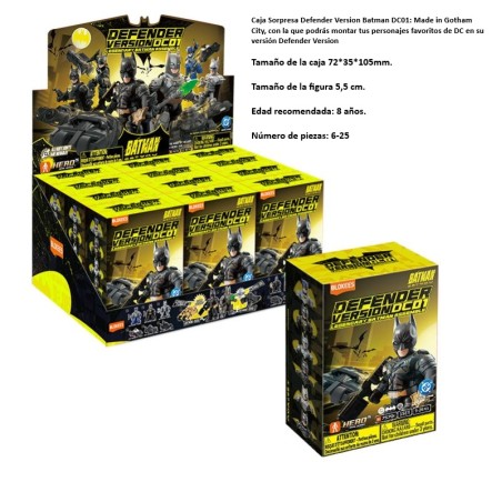 BLOKEES : SURTIDO BATMAN DC01 DEFENDER VERSION 01