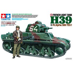 TAMIYA : FRENCH LIGHT TANK H39  escala 1:35
