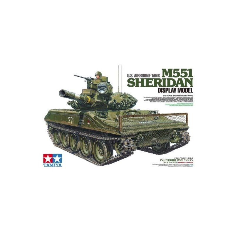 TAMIYA : M551 SHERIDAN ESCALA 1:16