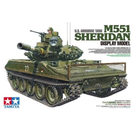 TAMIYA : M551 SHERIDAN ESCALA 1:16
