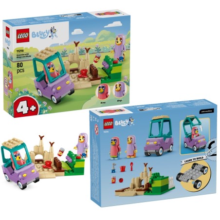 LEGO BLUEY : Abuelitas con Bingo y Bluey