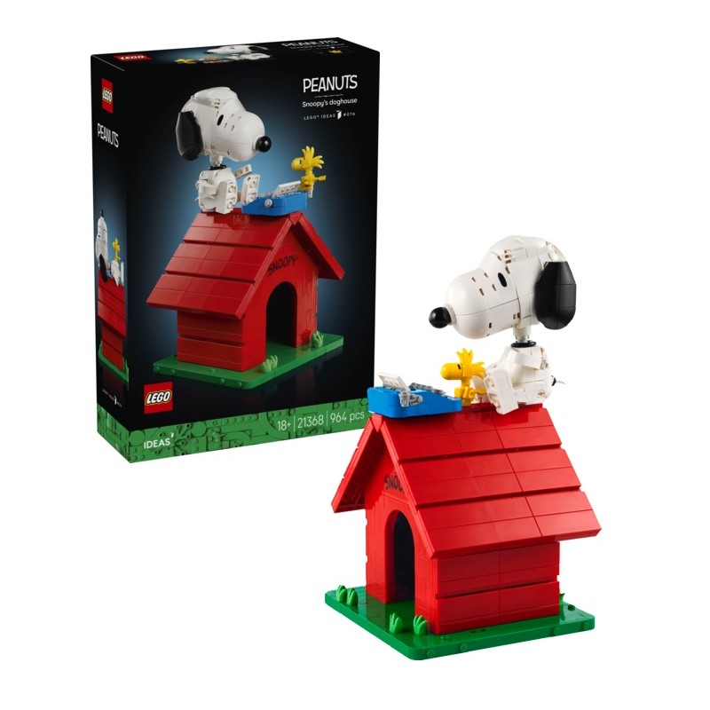 LEGO IDEAS : Peanuts: La Caseta de Snoopy
