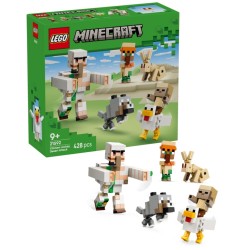LEGO Minecraft : Ataque del Jinete Avícola en el Desierto