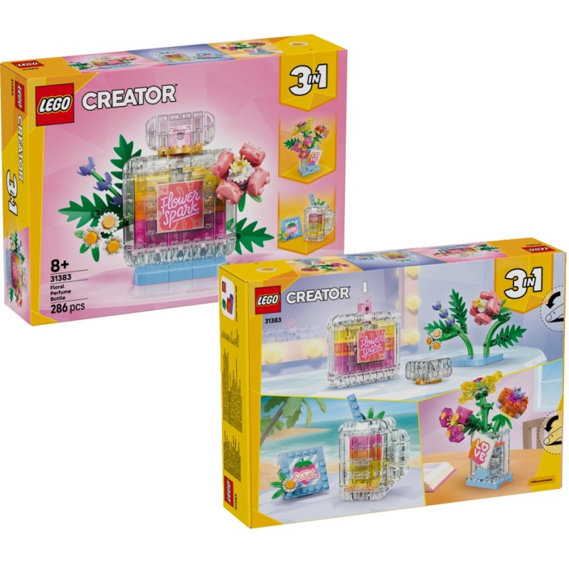 LEGO Creator 3en1 : Frasco Decorativo de Perfume Floral