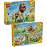 LEGO Creator 3en1 : Fauna Salvaje: León Majestuoso