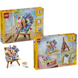 LEGO Creator 3en1 : Pintura Decorativa de Arte Floral