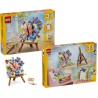 LEGO Creator 3en1 : Pintura Decorativa de Arte Floral