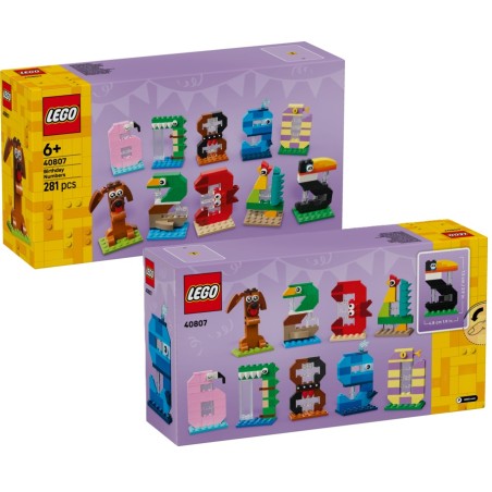 LEGO : Números de Cumpleaños