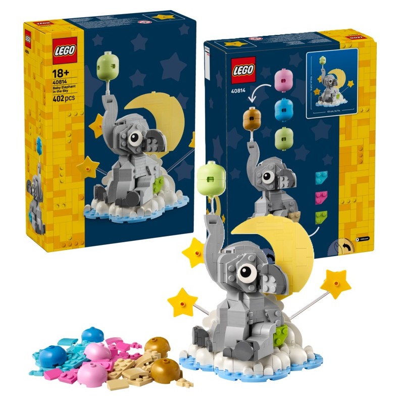 LEGO : Bebé Elefante en el Cielo
