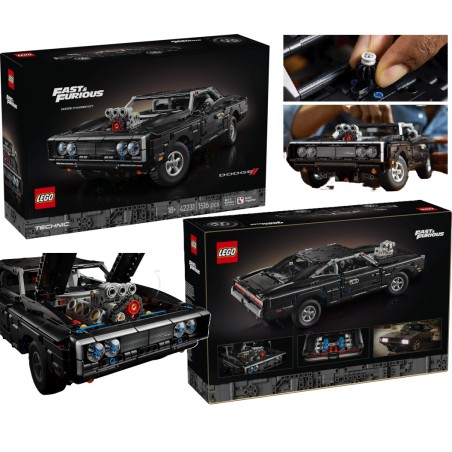 LEGO Technic : Dodge Charger RT de Fast and Furious con motor V8
