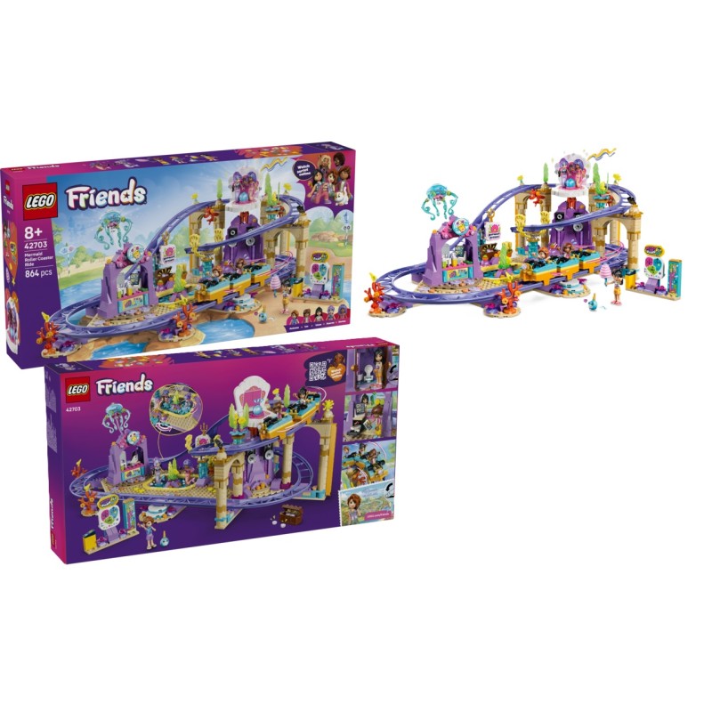 LEGO Friends Montaña Rusa: Mundo Submarino