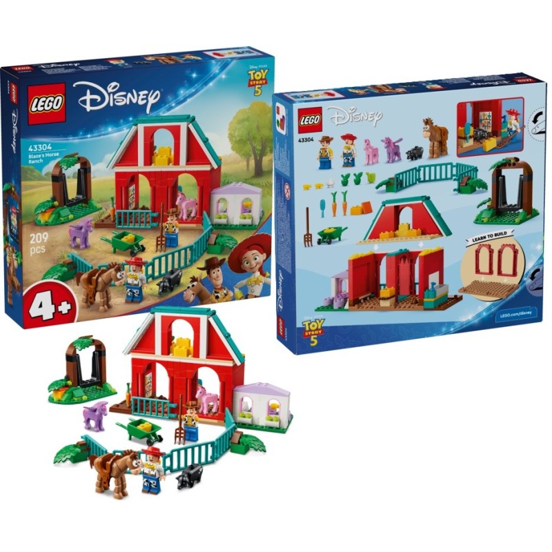 LEGO Disney : TOY STORY 5 Rancho Ecuestre de Blaze