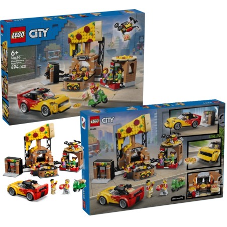 LEGO CITY : Experiencia de Pizza a Domicilio con Vehículos