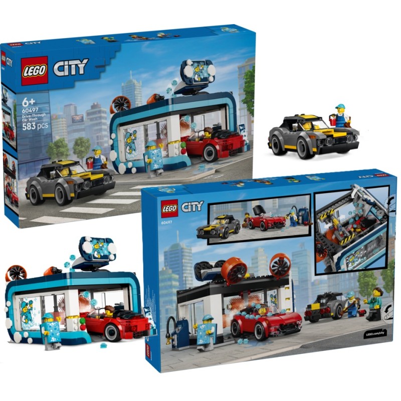 LEGO CITY :  Túnel de Autolavado