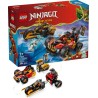LEGO NINJAGO Vehículos Combinables de Kai y Cole
