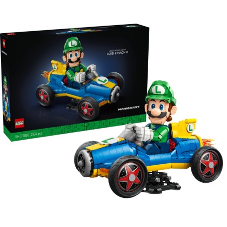 LEGO Super Mario : Mario Kart  - set Luigi y Mach 8 (72050)