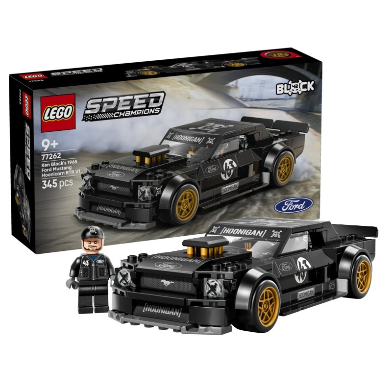 Lego Speed Champions : Coche 65 Ford Mustang Hoonicorn V1 de Ken Block