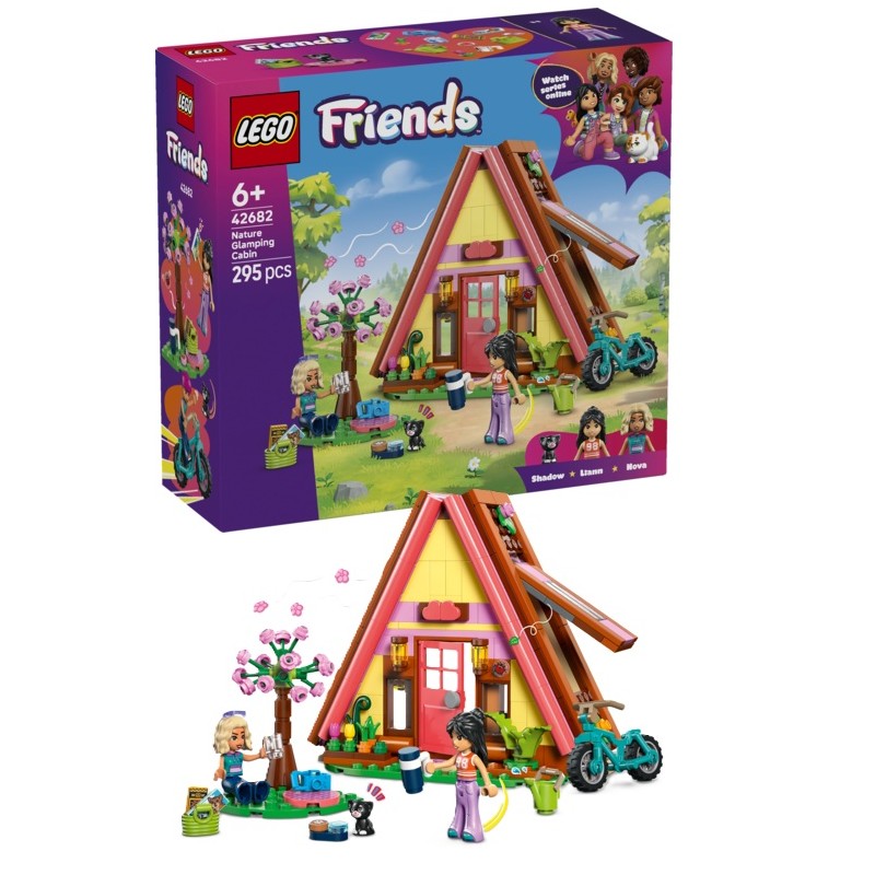 LEGO Friends Cabaña de Glamping en la Naturaleza (42682)