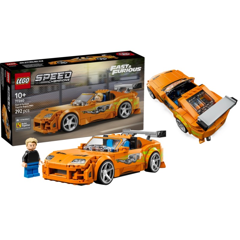 Lego Speed Champions : Coche Toyota Supra MK4 de A Todo Gas