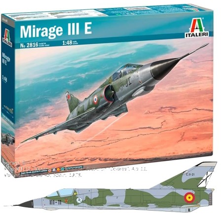 ITALERI : MIRAGE III version española  Escala 1:48