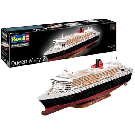 REVELL : BARCO QUEEN MARY 2  escala 1:400