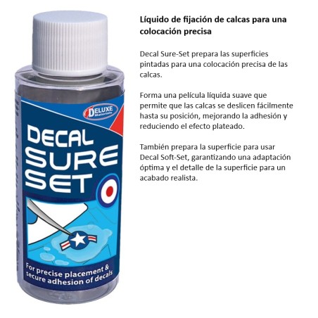 DELUXE : DECAL SURE SET 50 ML
