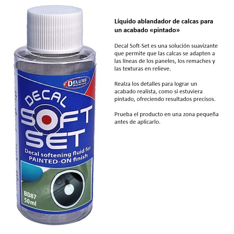 DELUXE : DECAL SOFT SET 50 ML