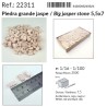 AEDES : PIEDRA MURO JASPEADA  ( 2000 unidades )