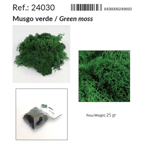 AEDES : MUSGO VERDE 25 grs