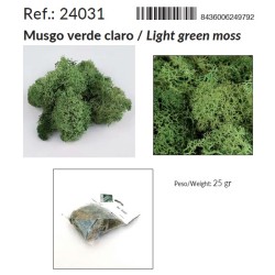 AEDES : MUSGO VERDE CLARO  25 grs