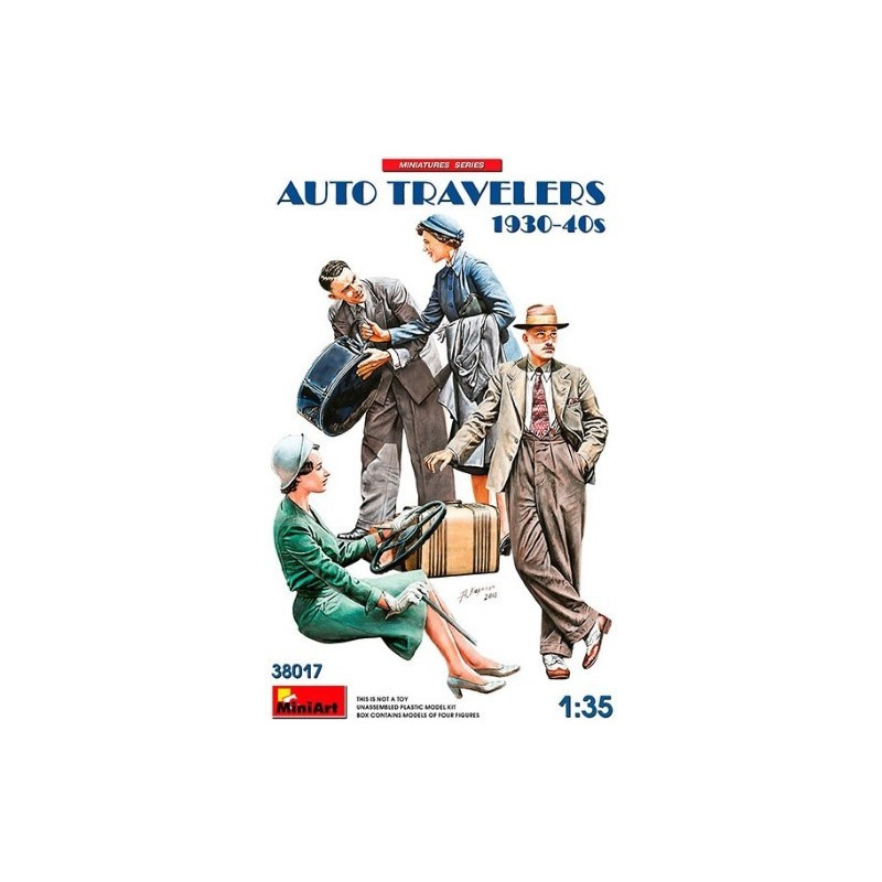 MINIART : AUTO TRAVELERS 1930 - 40   escala 1:35