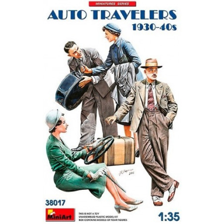 MINIART : AUTO TRAVELERS 1930 - 40   escala 1:35