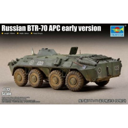 TRUMPETER : VEHICULO RUSO BTR-70    escala 1:72