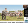 MASTER BOX : GERMAN TANKERS - A break between battles  epoca WWII  escala 1:35