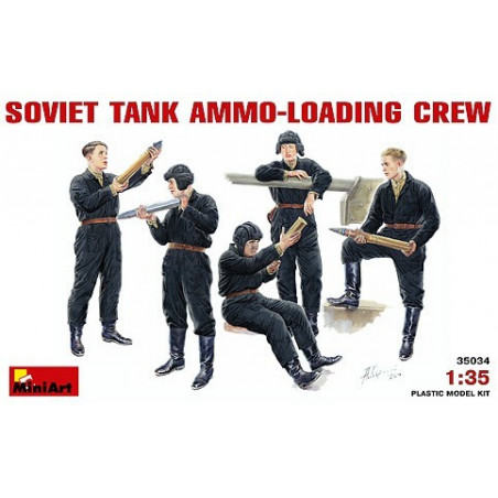 MINIART : SOVIET TANK AMMO-LOADING CREW SET  escala 1:35