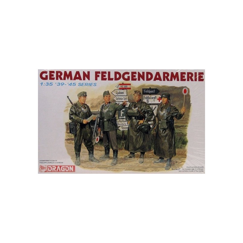 DRAGON: GERMAN FELDGENDARMERIE   escala 1:35