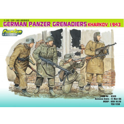 DRAGON: GERMAN PANZER GRENADIERS (KHARKOV 1943) escala 1:35