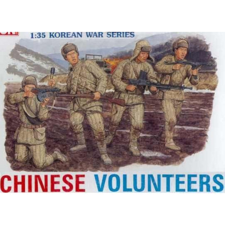 DRAGON : VOLUNTARIOS CHINOS  KOREA   escala 1:35