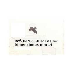 DOMUS KITS :  CRUZ LATINA  14mm  ( precio unidad )