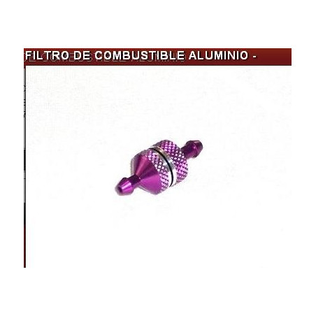 DISTRIPLAY : FILTRO DE COMBUSTIBLE ALUMINIO para 110