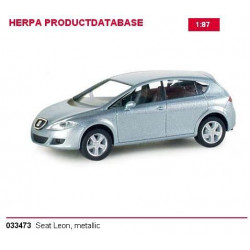 HERPA : Seat León Metalizado    Escala  1:87