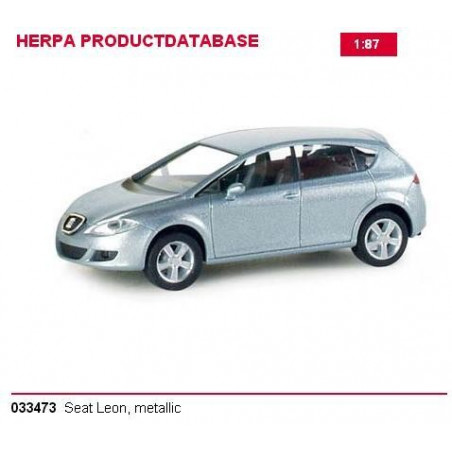HERPA : Seat León Metalizado    Escala  1:87